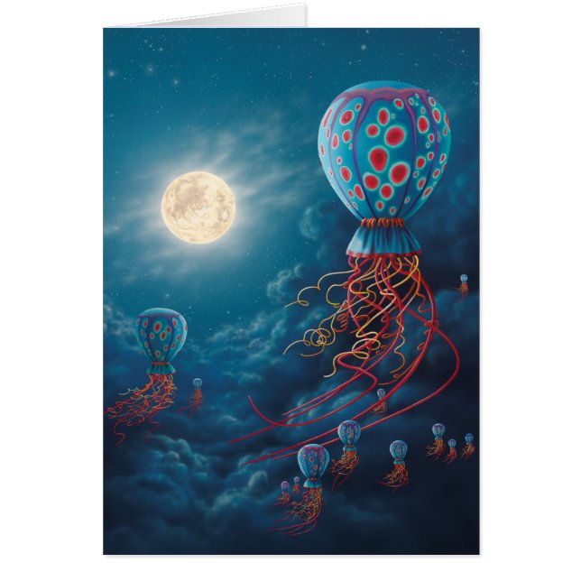 Blue Floaters Card (Front)