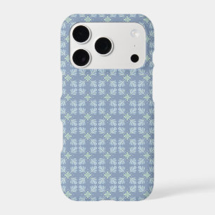 Blue Floral Abstract Pattern