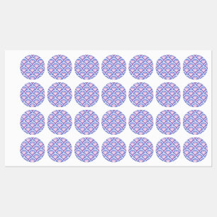 blue floral damask pattern