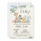 Blue Floral Eucalyptus Safari Baby Shower
