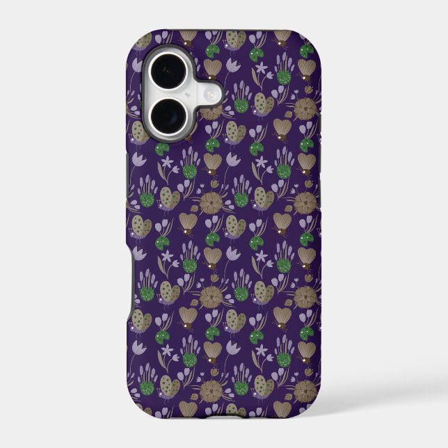 Blue Floral Pattern (Back)