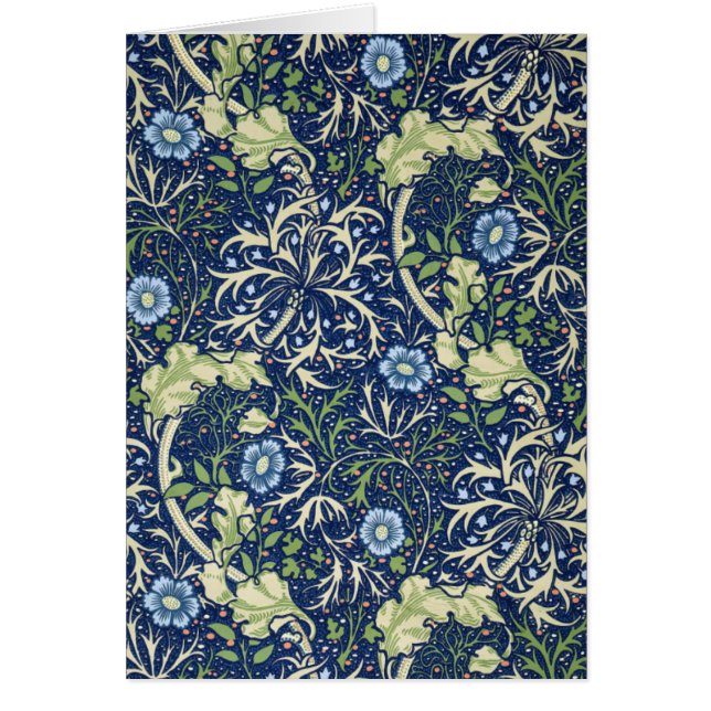 Blue Floral Pattern (Front)