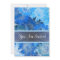Blue floral pattern any occasion