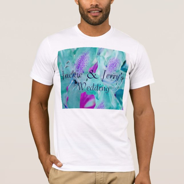 Blue Floral T-Shirt (Front)