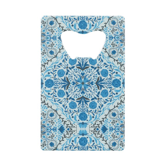 Blue floral tiles (Front)