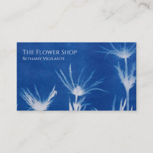 Blue Flower Business Card