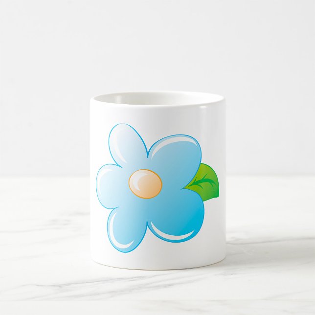 Blue Flower Coffee Mug (Creator Uploaded)