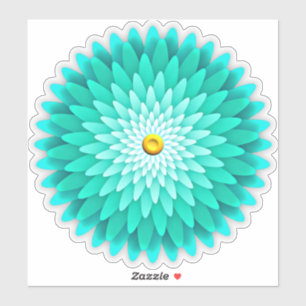Blue Flower Mandala-68566