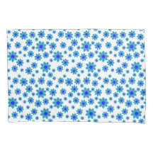 Blue Flower Motif | Daisy Pattern