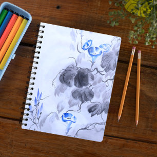 Blue Flower Notebook