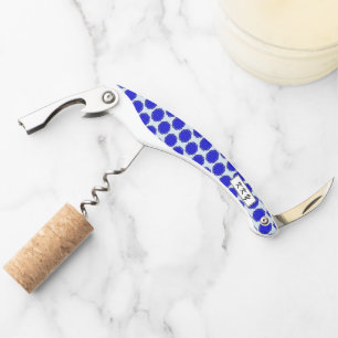 Blue Flower Ribbon by Kenneth Yoncich Corkscrew