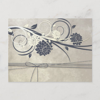 Blue Flowers Postcard