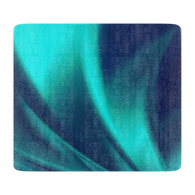 Blue Flush Glass Cutting Board (Front)