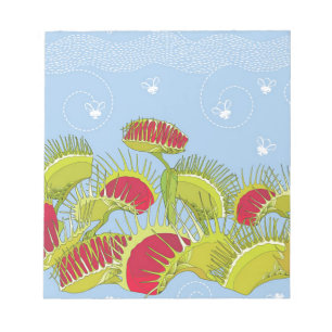 blue fly trap notepad