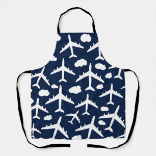 Blue flying aeroplanes aircraft pattern  apron