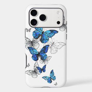 Blue Flying Butterflies Morpho