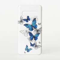 Blue Flying Butterflies Morpho