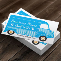 Blue Food Truck