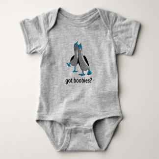 Blue Footed Boobie Baby Bodysuit