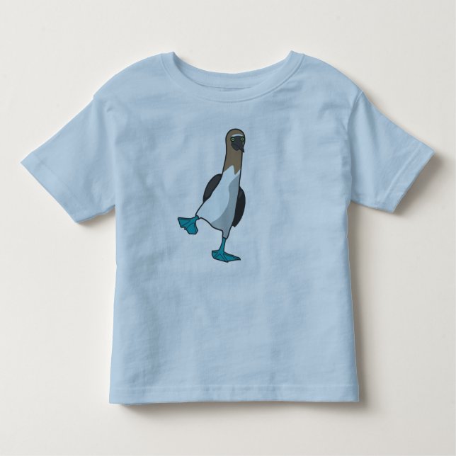 blue footed booby toddler T-Shirt (Front)