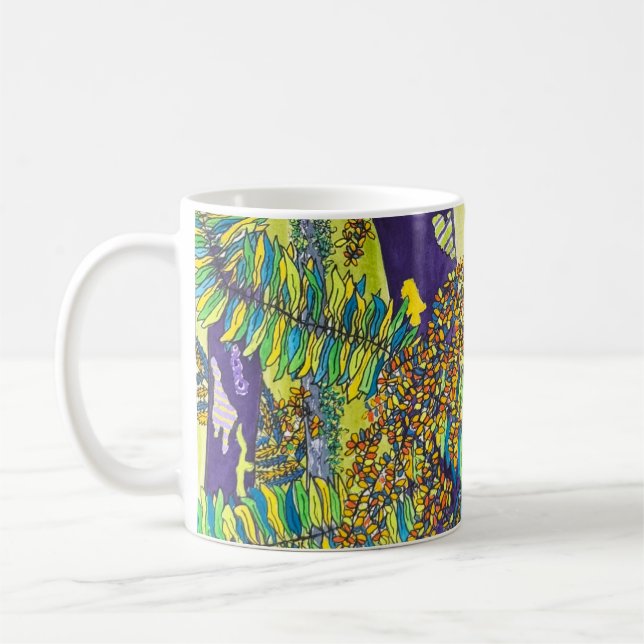 Blue Forest 1 Mug (Left)