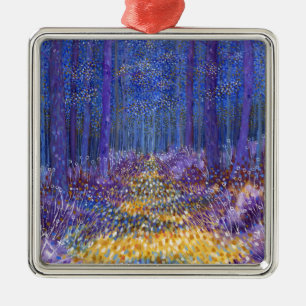 Blue Forest 2 2012 Metal Tree Decoration