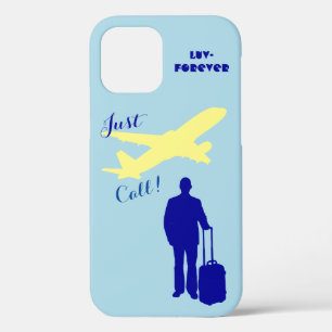 Blue Forever Luv iPhone 12 Pro Case