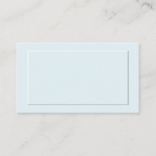 Blue Formal Place Cards