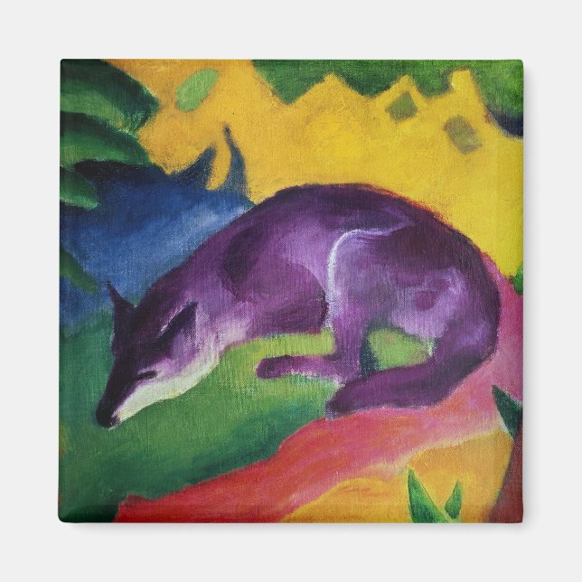 Blue Fox, 1911 Magnet (Front)