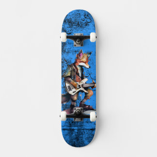 Blue Fox Guitar Skateboard