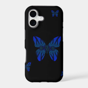 Blue Fractal Butterfly