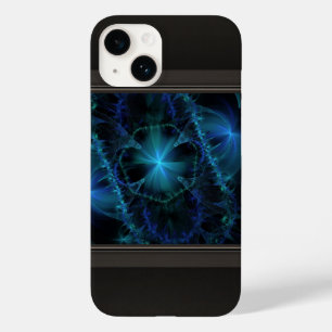 Blue Fractal Space  Case-Mate iPhone 14 Case