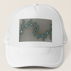 Blue - Fractal Trucker Hat