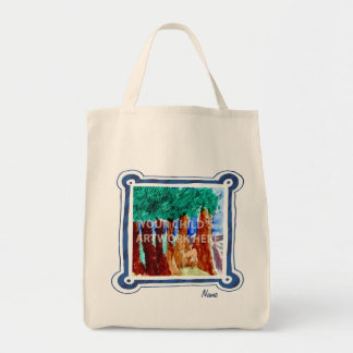 Blue Frame Grocery Tote  $15.95 Bag