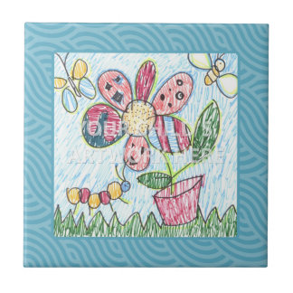 Blue Framed Tile/Trivet $13.95 Ceramic Tile