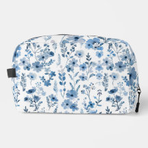 Blue French Floral Toiletries