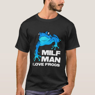 Blue Frog Science Biology Amphibians Researchers T-Shirt