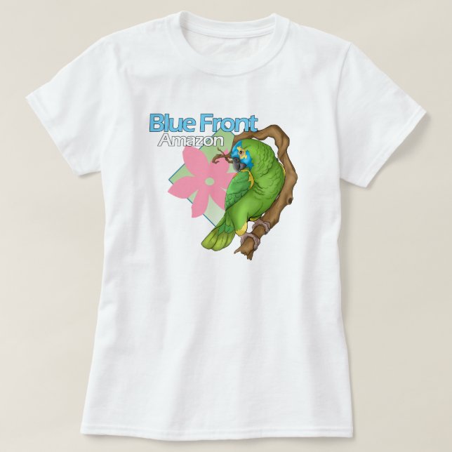 Blue Front Amazon T-Shirt (Design Front)