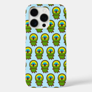 Blue-fronted amazon iPhone 16 pro case