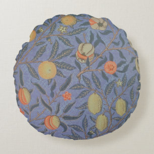 Blue Fruit' or 'Pomegranate' Round Cushion