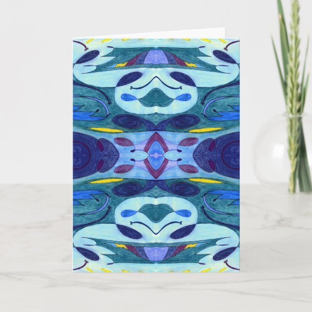 Blue Fumes Card (Front)