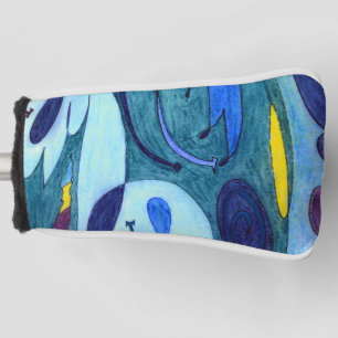 Blue Fumes Golf Head Cover