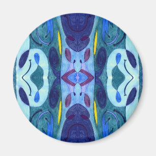 Blue Fumes Magnet