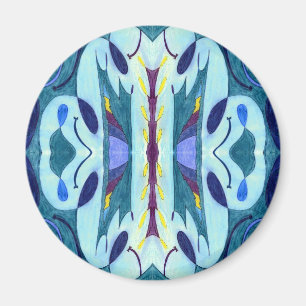 Blue Fumes Magnet