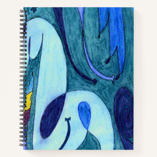 Blue Fumes Notebook