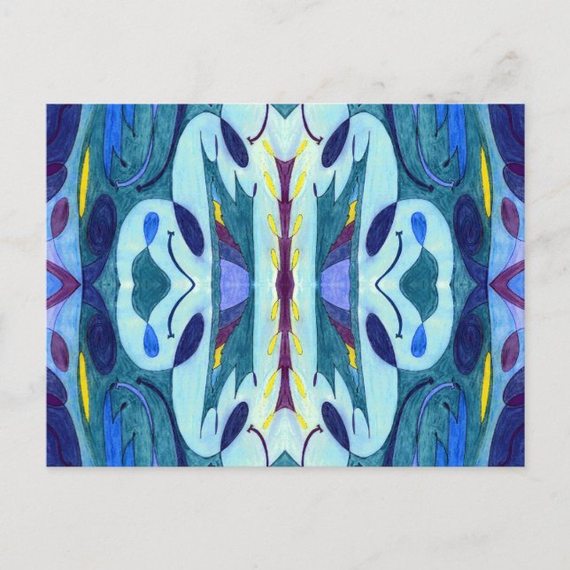 Blue Fumes Postcard (Front)