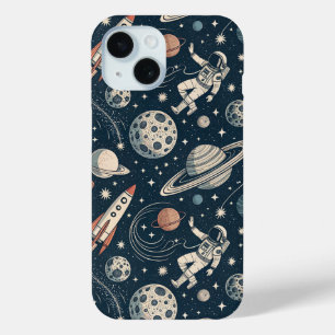 Blue Galaxy Adventure iPhone 15 Case