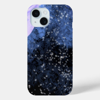 Blue Galaxy iphone case | space aesthetic cover