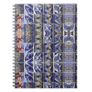 Blue Galaxy Notebook