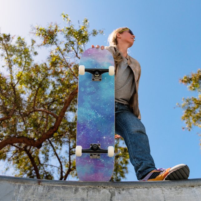Blue Galaxy Skateboard (Outdoor 1)